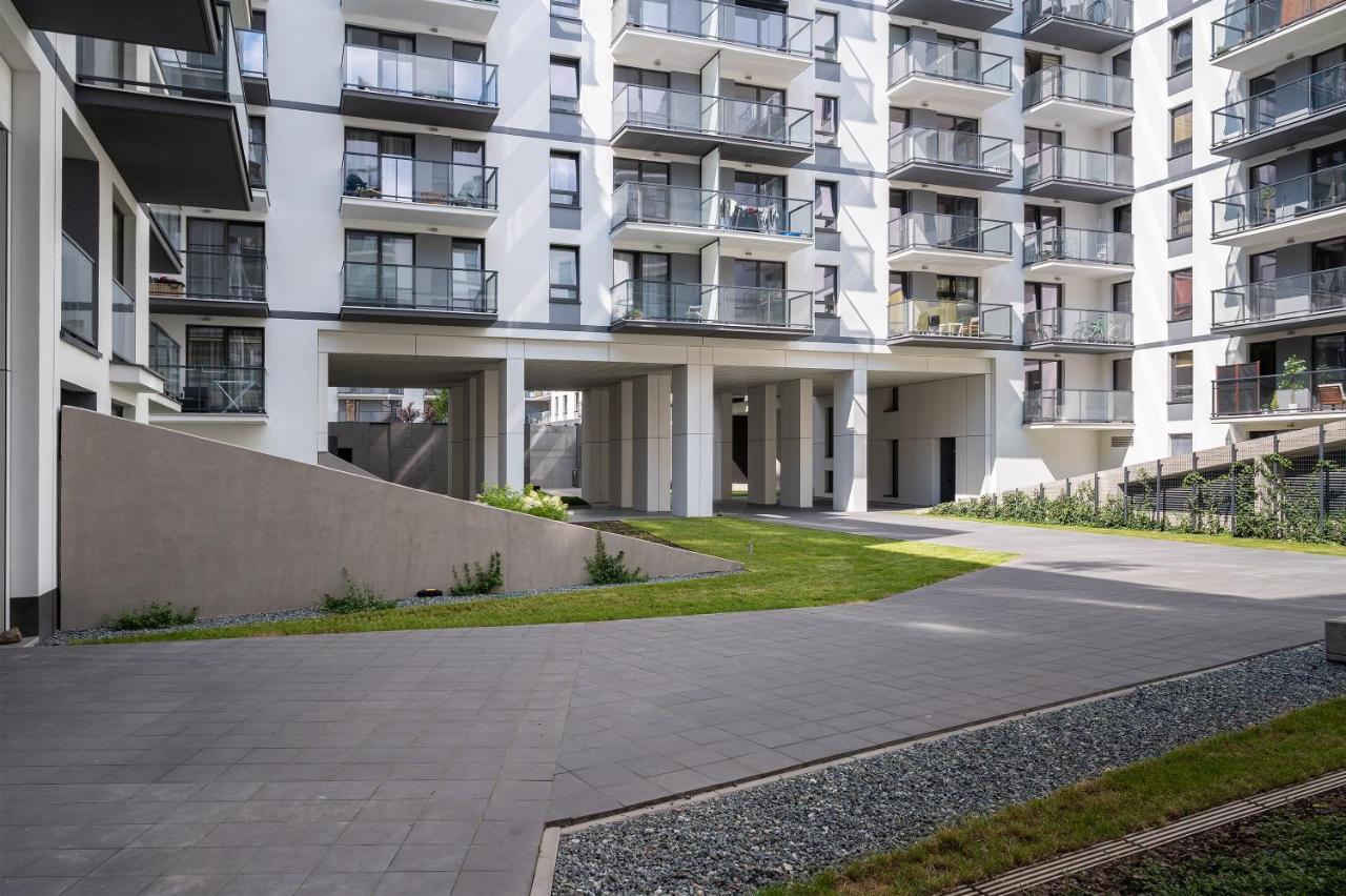 Apartamenty Kasprzaka P&O Serviced Apartments Warschau Exterior foto