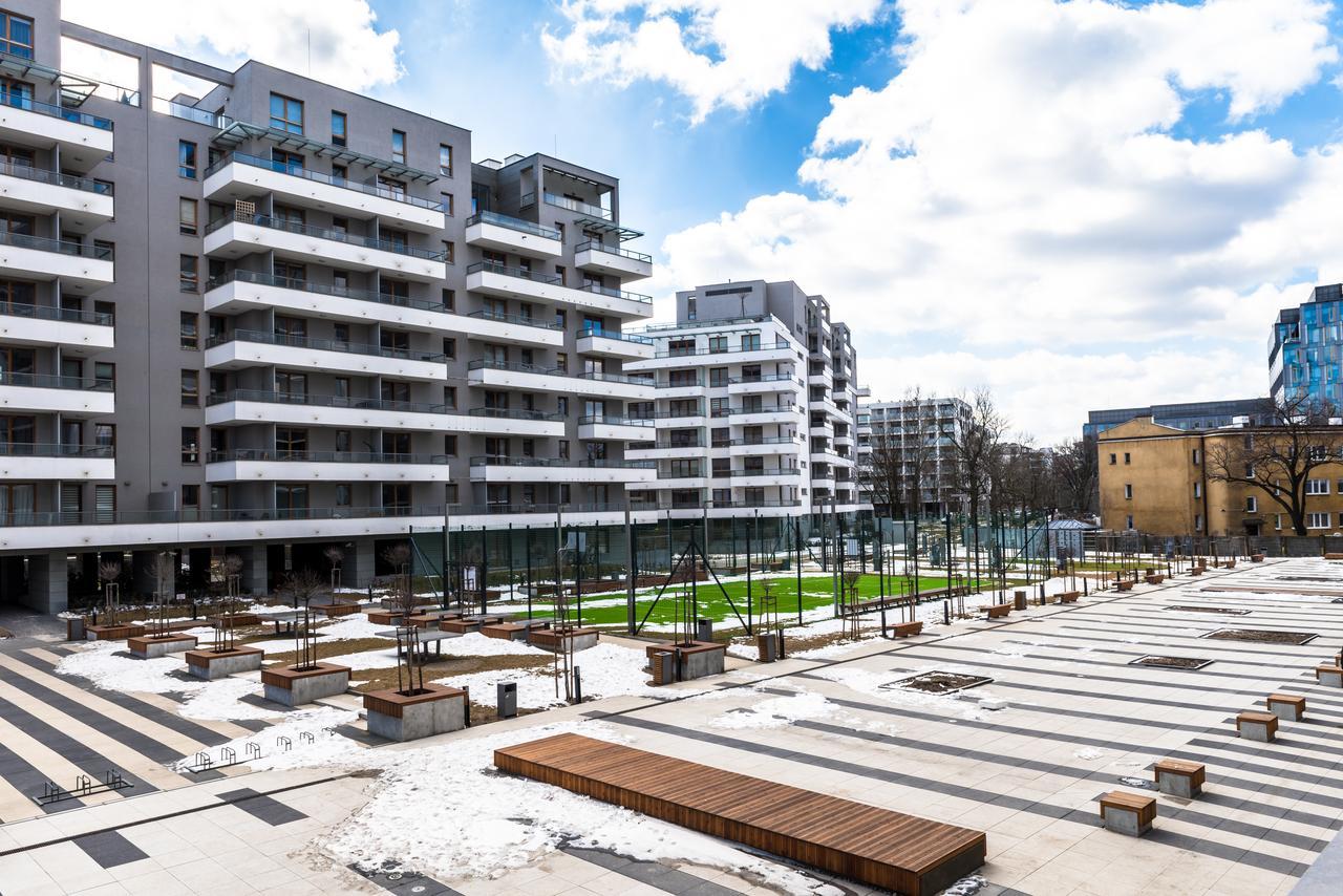 Apartamenty Kasprzaka P&O Serviced Apartments Warschau Exterior foto